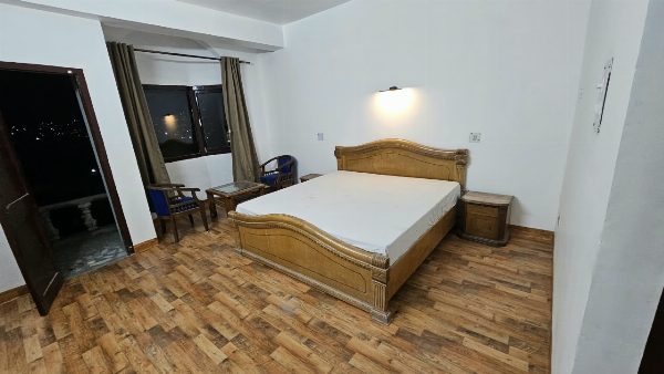 Deluxe room with a double bed
