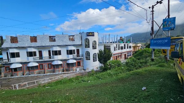 Aadi Shrung seen from the road