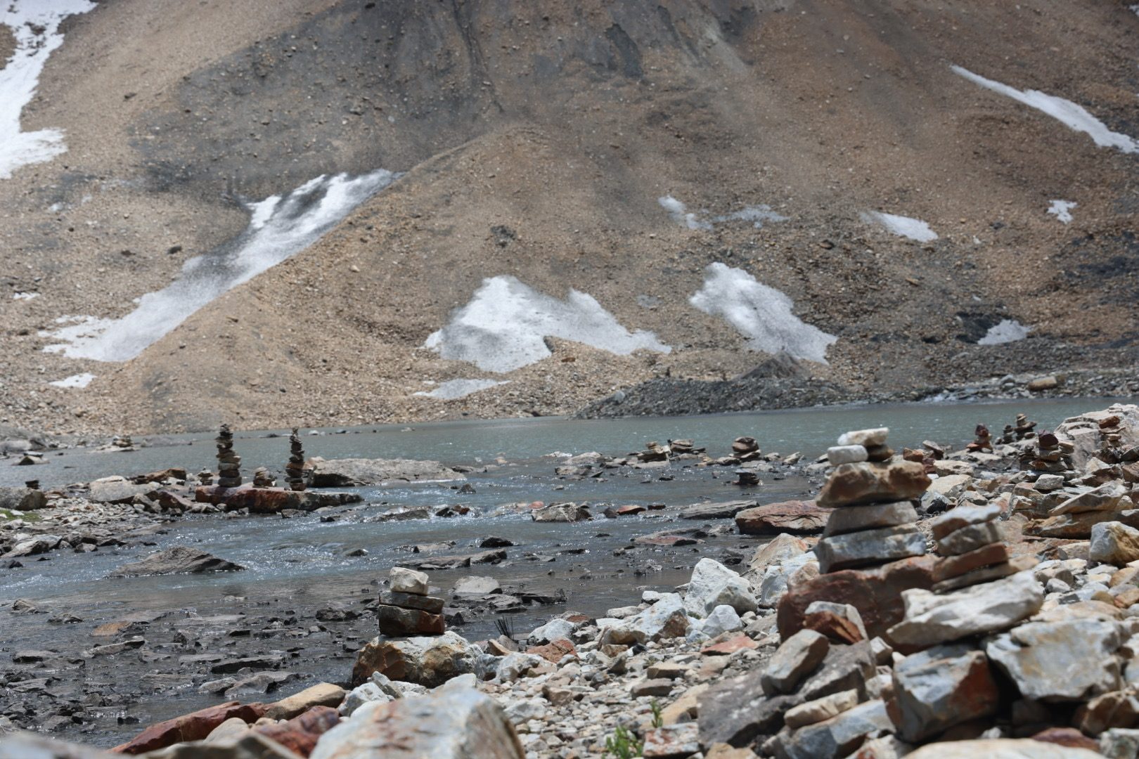 Gauri Kund, the sacred pool below Aadi Kailash