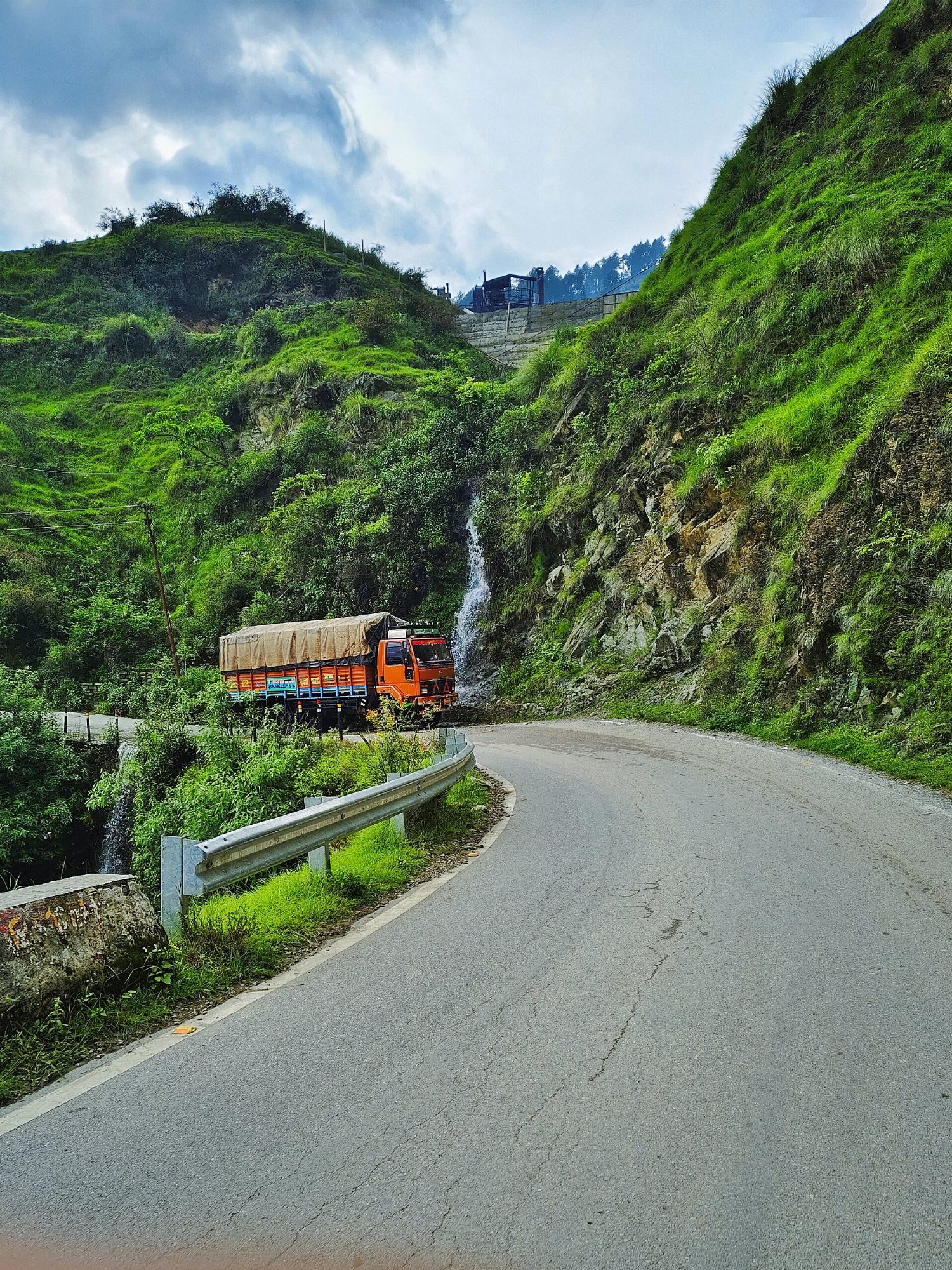 The road up to Chandak, Pithoragarh