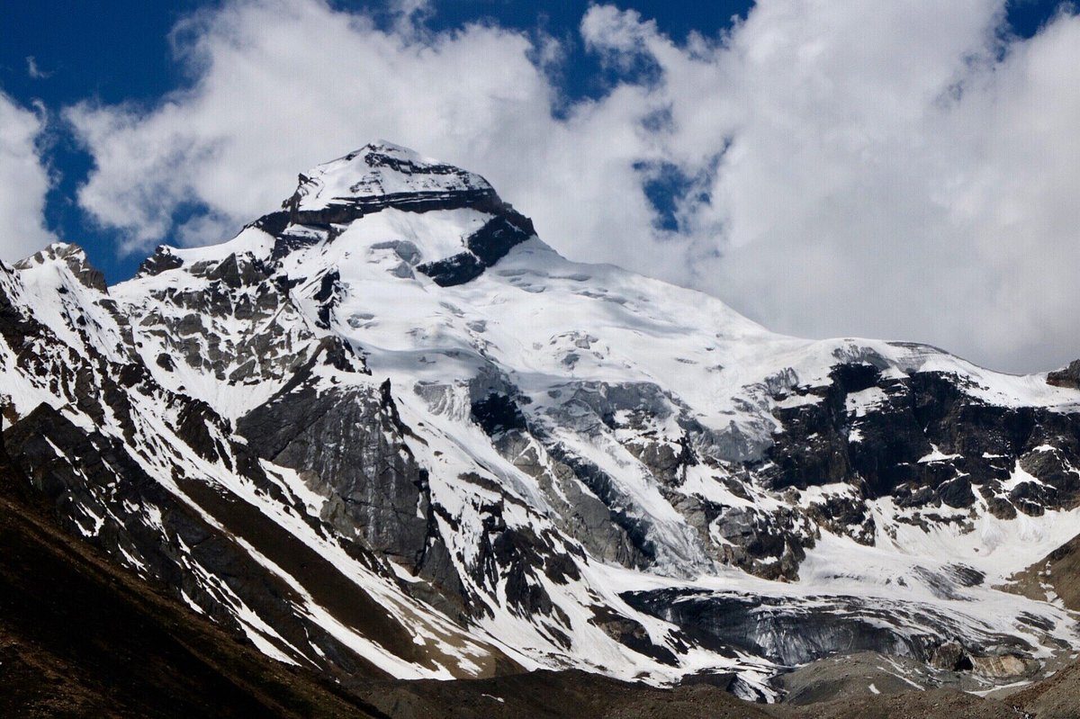 Aadi Kailash peak rising above the valley